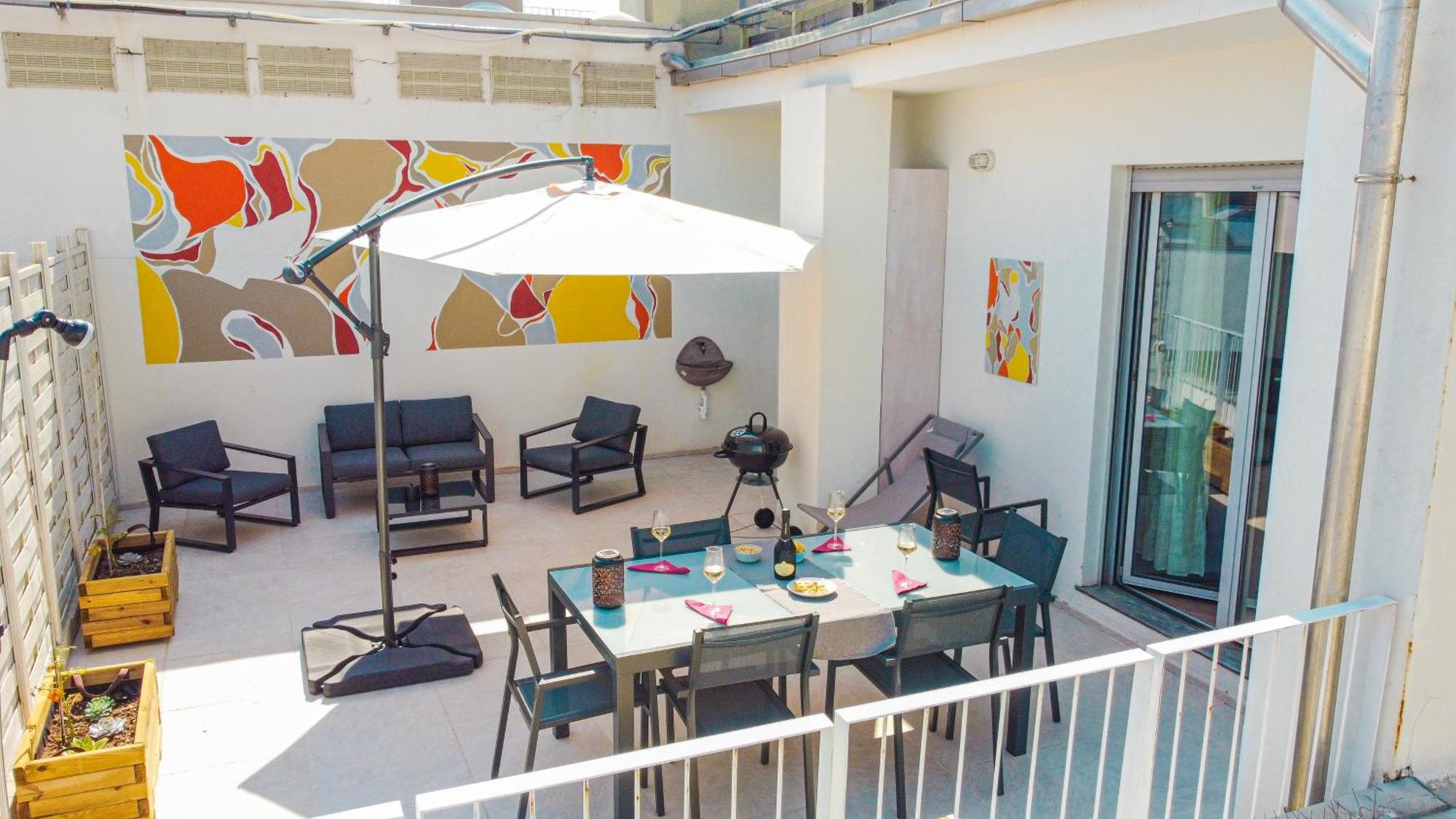 Апартаменты Attico Luxury Con Parcheggio E Terrazza Vista Mozzafiato Генуя Номер фото